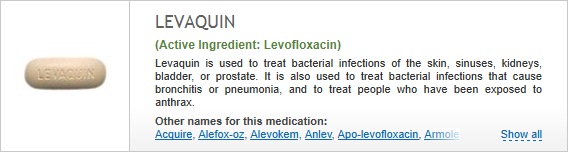 buy levofloxacin